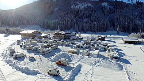 Wintercamping in Gerlos - Schönachhof
